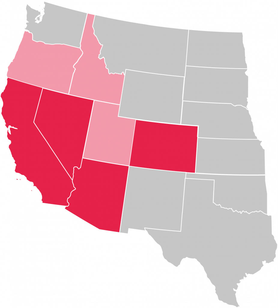 SnapFi West Coast Location Map | Snapfi